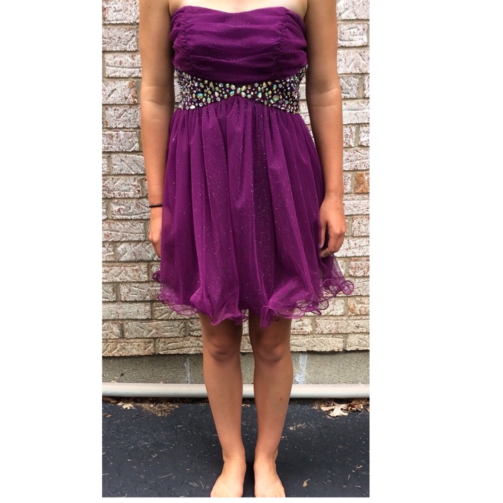 Homecoming Purple Formal Dress / Prom